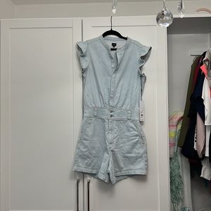 Gorgeous fitted Joe's super soft denim romper!